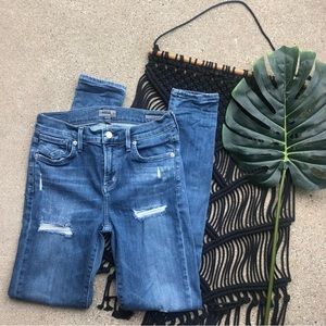 Agolde Distressed Skinny Jeans Size 26